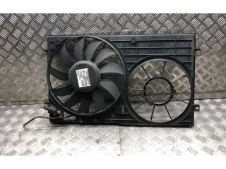 Вентилятор радиатора 1K0121207J, 1355D300190 Volkswagen Caddy
