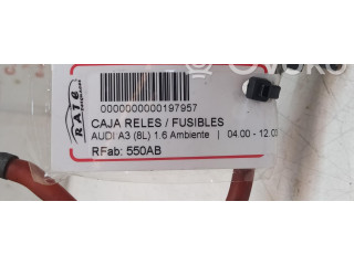 Блок предохранителей 550AB Audi A3 S3 8L