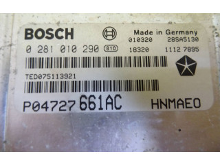 Řídící jednotka 0281010290 Chrysler Voyager 2004