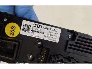 Блок управления климат-контролем 4G0919158D   Audi A7 S7 4G