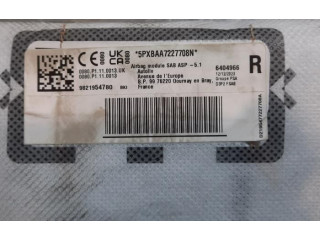 Подушка безопасности в сиденье 9821954780   Peugeot 2008 II