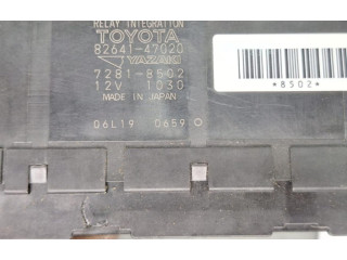 Pojistková skříňka 8264147020 Toyota Yaris 2009