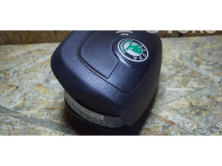 Подушка безопасности водителя 5J0880201K, 0014W0SS5TB9 Skoda Octavia Mk2 (1Z)