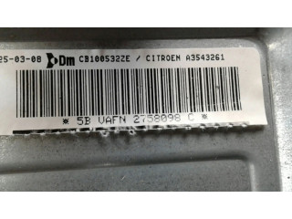 Подушка безопасности пассажира A3543261 Citroen C2