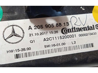 Блок управления климат-контролем A2059058813   Mercedes-Benz GLC X253 C253