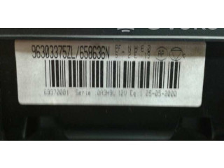 Блок управления климат-контролем 658636N, 96303375ZL   Peugeot 406