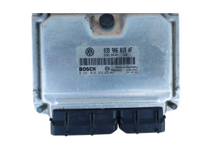 Блок управления двигателем Блок управления 038906019AF, 28SA4562 Skoda Fabia Mk2 (5J)