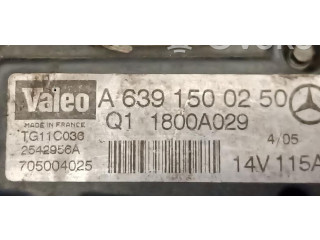 Генератор A6391500250, 639939 Mitsubishi Colt CZ3