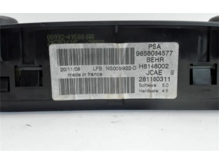 Турбина Блок управления кондиционера воздуха / климата/ печки (в салоне) Citroen C4 Aircross  9658084577, 281160311   для двигателя 9HX (DV6ATED4)      