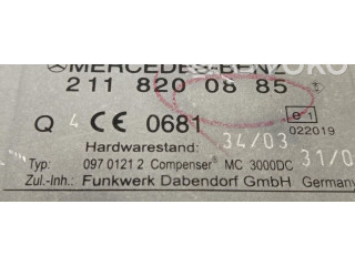 Блок управления двигателя 2118200885 Mercedes-Benz ML W164