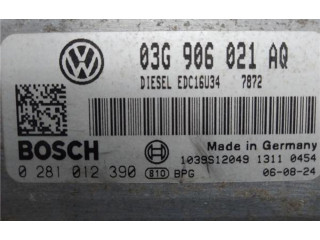 Блок управления 03G906021AQ, 0281012390 Volkswagen Caddy