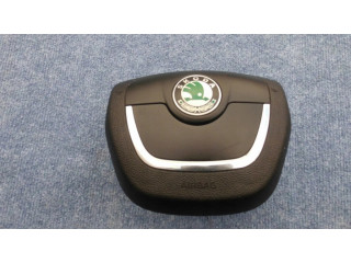 Подушка безопасности водителя 1Z0880201AR Skoda Superb B6 (3T)