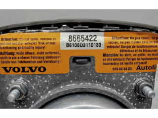 Подушка безопасности водителя 8665422 Volvo XC90