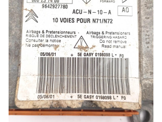 Блок подушек безопасности 9642927780, 600237400 Citroen Xsara