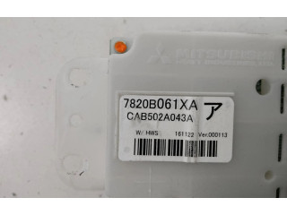 Блок управления климат-контролем 7820B061XA, CAB502A043A Mitsubishi Outlander