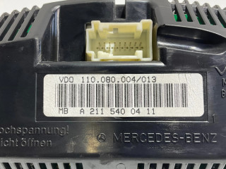 Přístrojová deska  Mercedes-Benz E W211 2004 A2115400411, 2115400411  