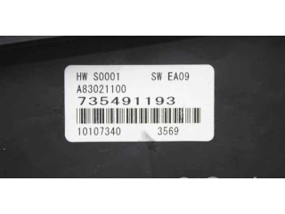 Блок управления климат-контролем 735491193   Fiat 500