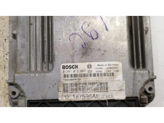 Блок управления двигателем Блок управления 0281013845, 1039S20427 Jeep Patriot