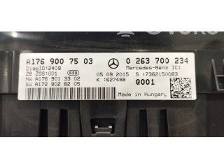Панель приборов A1769007503, 0263700234   Mercedes-Benz A W176       