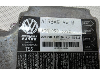 Блок подушек безопасности 3T0959655C Skoda Superb B6 (3T)