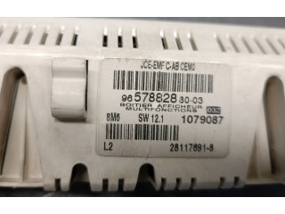 Дисплей 9657882880, 6155W9 Citroen C4 I