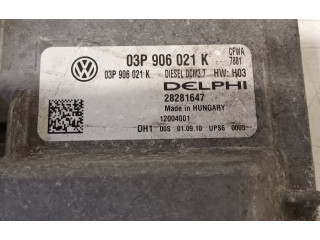 Блок управления двигателя 03P906021K Skoda Fabia Mk2 (5J)