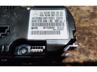 Блок управления климат-контролем A2469004605, 5HB010448 Mercedes-Benz A W176