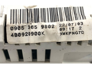 Панель приборов 4B0920900K Audi A6 S6 C5 4B