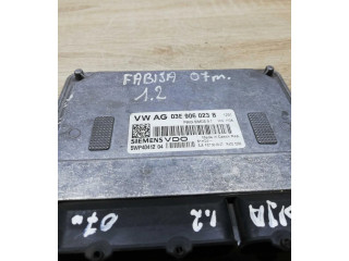 Блок управления двигателем Блок управления 03e906023b, 5wp4041204 Skoda Fabia Mk2 (5J)