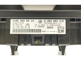Панель приборов A1669008314, P800   Mercedes-Benz GL X166       