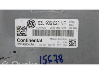 Блок управления двигателя 03L906023NE, 5WP42604AA Volkswagen Touran I