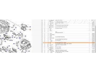 Вентилятор печки 4635462, 5331236 Saab 9-5