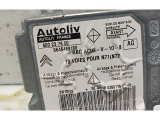Блок подушек безопасности 9646469180, 600237600 Citroen Xsara