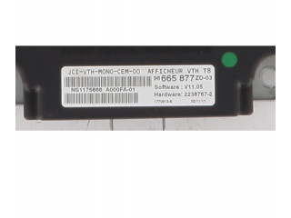 Дисплей    96665877ZD03   Peugeot 5008