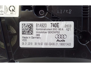Панель приборов 81A920750J, 81A920750J Audi Q2 -