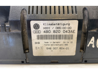 Блок управления климат-контролем 4B0820043AE, D650000   Audi A6 S6 C5 4B