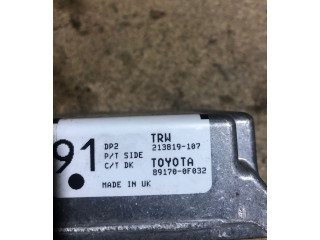 Блок подушек безопасности 891700F032, 213819107 Toyota Corolla Verso E121