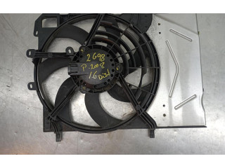 Вентилятор радиатора     9801666680, T300093    Peugeot 2008 I 
