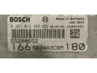 Комплект блоков управления 0281012886, 0281012886 Alfa Romeo 166