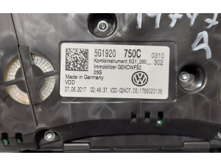 Панель приборов 5G1920750C Volkswagen Golf VII