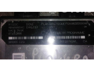 Řídící jednotka 9650359580, 9661879180   Citroen Berlingo 2002