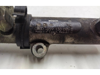 Топливная рампа 059130089D, 0281001650   Audi A6 S6 C6 4F  