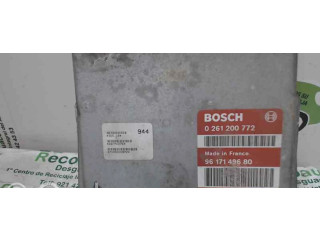 Блок управления двигателя 9617149680, 0261200772   Citroen AX