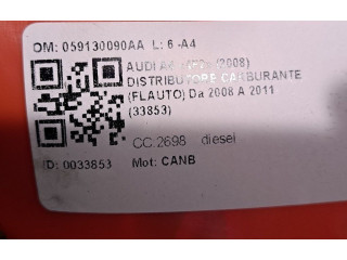 Топливная рампа 059130090AA, 059130090AA   Audi A6 S6 C6 4F  