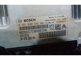 Řídící jednotka 9666729580, 9807885980 Citroen Berlingo 2013