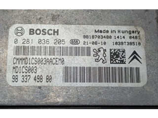 Řídící jednotka 0281036205 Peugeot Partner 2021