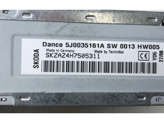 Блок управления климат-контролем 5J0035161A   Skoda Fabia Mk2 (5J)