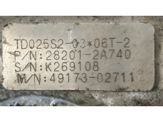 Turbodmychadlo Турбина TD025S20306T2, 282012A740   Hyundai i20 (PB PBT) 1.6  