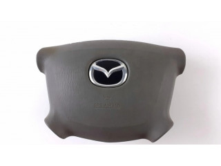 Подушка безопасности водителя LC6357K0005, T93141A Mazda Premacy