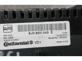 Блок управления климат-контролем 6J0820043E, A2C81313300   Seat Ibiza I (021A)